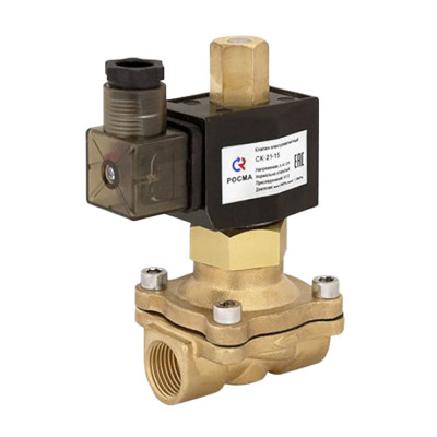 Клапан электромагнитный (соленоидный) нормально открытый CK-21