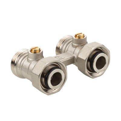 Узел для нижнего подключения радиатора VT.345.NE