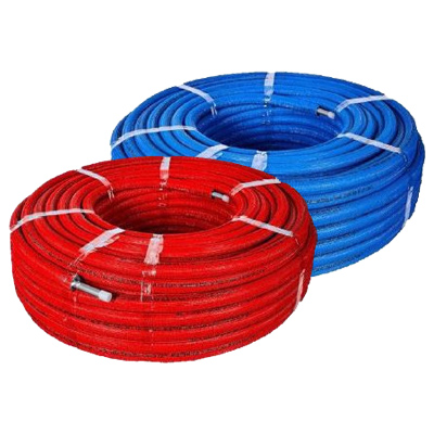 Трубы из сшитого полиэтилена PE-Xa в теплоизоляции