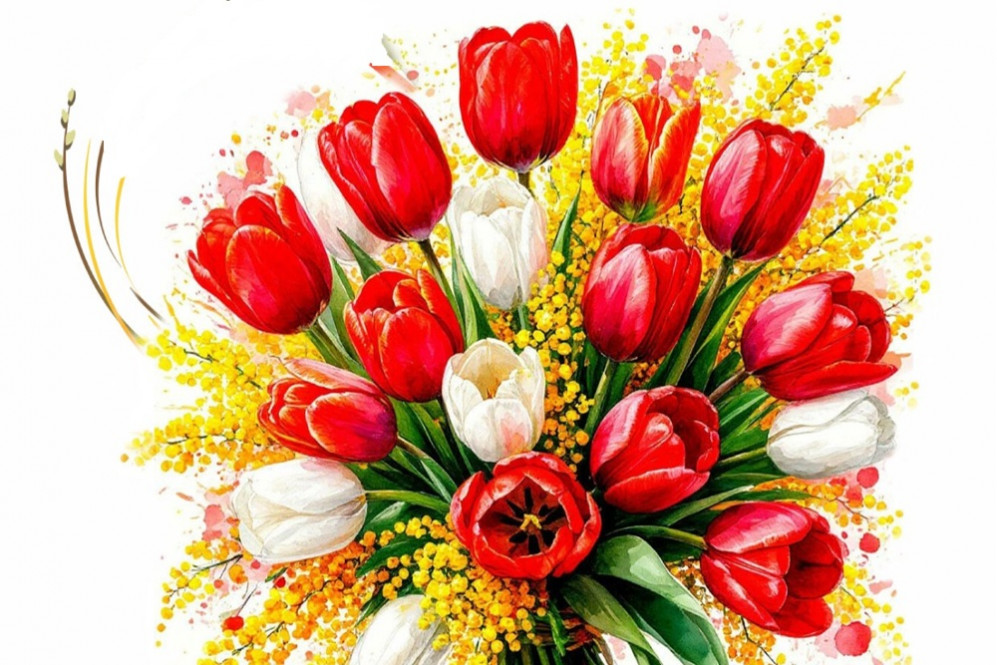 С праздником 8 марта!