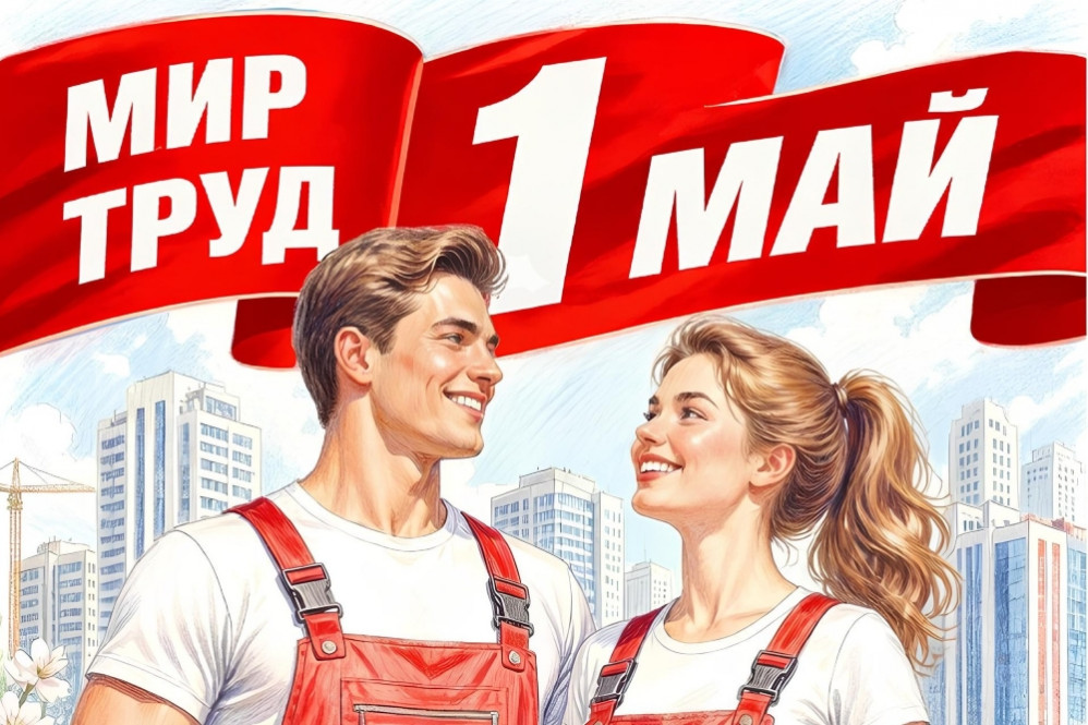 Поздравляем с Первомаем